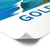 Gold Coast Australië Reisprint Poster (Hoek)