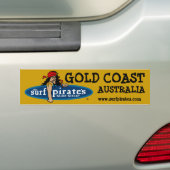 Gold Coast, Australië Surf Shop Bumpersticker (Op auto)