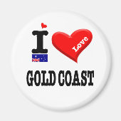 GOLD COAST - I Love Magneet (Voorkant)
