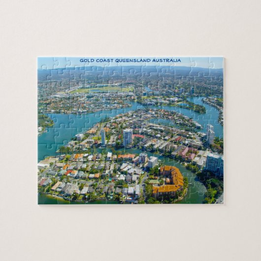 Gold Coast Queensland Australië Legpuzzel (Horizontaal)