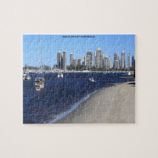Gold Coast Queensland Australië Legpuzzel (Horizontaal)