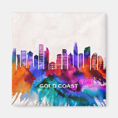 Gold Coast Skyline Magneet (Voorkant)