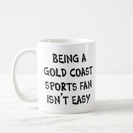 gold coast sports fan, being koffiemok (Links)