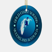 Gold Coast Surfing Keramisch Ornament (Rechts)