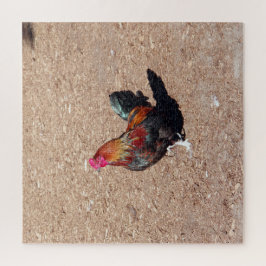 Gold Cockerel Rooster jigsaw puzzle Legpuzzel
