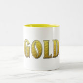 Gold Coffee-Mok Tweekleurige Koffiemok (Center)