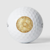 Gold Coin Golfballen (Voorkant)