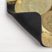 Gold Coins Mousepad Muismat (Hoek)