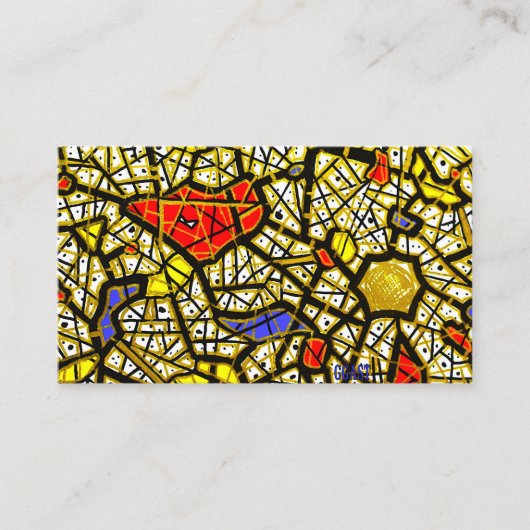 GOLD Collection - GGAST - Business Card Visitekaartje (Voorkant)