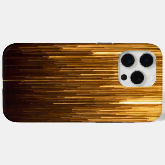 gold color pouch Case-Mate iPhone case (Achterkant (horizontaal))