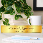 Gold Color Professional-handschrift Naambordje