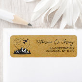 Gold Colorado Passport Etiket (Insitu)