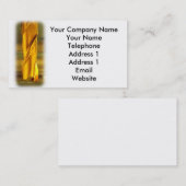 Gold Colored Driebit Visitekaartje (Voorkant / Achterkant)