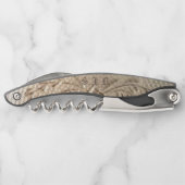 Gold Colored Monogrammen Kurkentrekker (Achterkant)