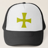 Gold Colour Byzantine Cross Trucker Pet