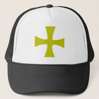 Gold Colour Byzantine Cross Trucker Pet