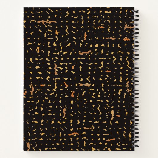 Gold Composition Notitieboek (Achterkant)