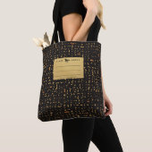 Gold Composition Notitieboek Tote Bag (Dichtbij)