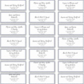 Gold Confetti | Adresetiketten van marineweddensch Sticker (Voorkant)