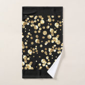 Gold confetti bad handdoek (Handdoek)