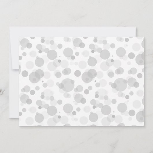 Gold Confetti Bokeh Bubbles 40e verjaardag Kaart (Achterkant)