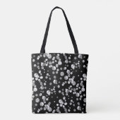 Gold confetti canvas tas (Achterkant)