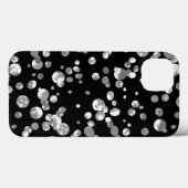 Gold confetti Case-Mate iPhone case (Achterkant (horizontaal))