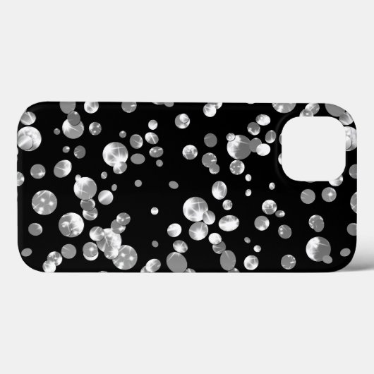 Gold confetti Case-Mate iPhone case (Achterkant (horizontaal))