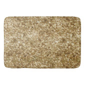 Gold Confetti Glitter Badmat (Voorkant)