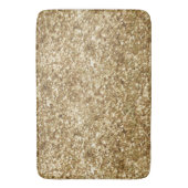 Gold Confetti Glitter Badmat (Voorkant Verticaal)