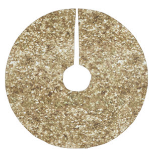 Gold Confetti Glitter Kerstboom Rok