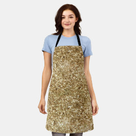Gold Confetti Glitter Schort