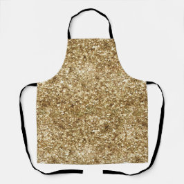 Gold Confetti Glitter Schort