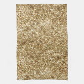 Gold Confetti Glitter Theedoek (Verticaal)