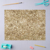 Gold Confetti Glitter Tissuepapier (Craft)