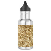 Gold Confetti Glitter Waterfles (Links)
