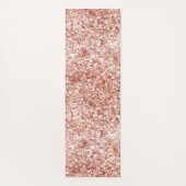 Gold Confetti Glitter Yogamat (Achterkant)