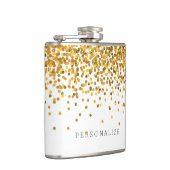 Gold Confetti Heupfles (Rechts)