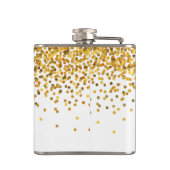 Gold Confetti Heupfles (Achterkant)