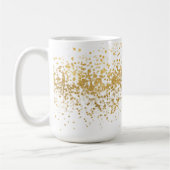 Gold Confetti Koffiemok (Links)