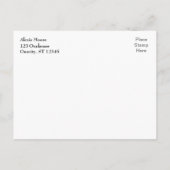 Gold Confetti Navy Graduation Party Save the Date Aankondigingskaart (Achterkant)