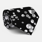 Gold confetti stropdas (Opgerold)