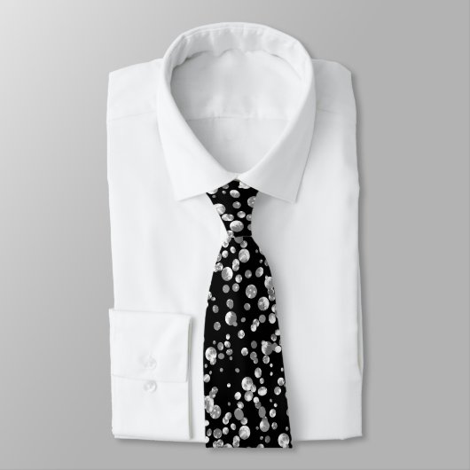 Gold confetti stropdas (Gebonden)