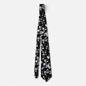 Gold confetti stropdas papier bord (Achterkant)