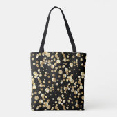 Gold confetti tote bag (Achterkant)