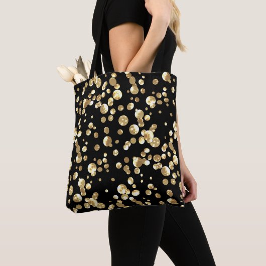 Gold confetti tote bag (Dichtbij)