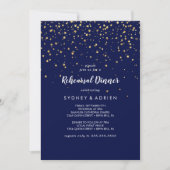 Gold Confetti | Zeevarendrierepetitie Kaart (Voorkant)