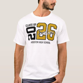Gold Congrats Graduation  T-shirt