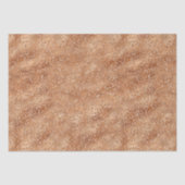 Gold Copper Glitter Leopard Print Tissuepapier (Voorkant)