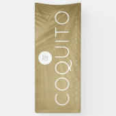 Gold Coquito Banner (Verticaal)